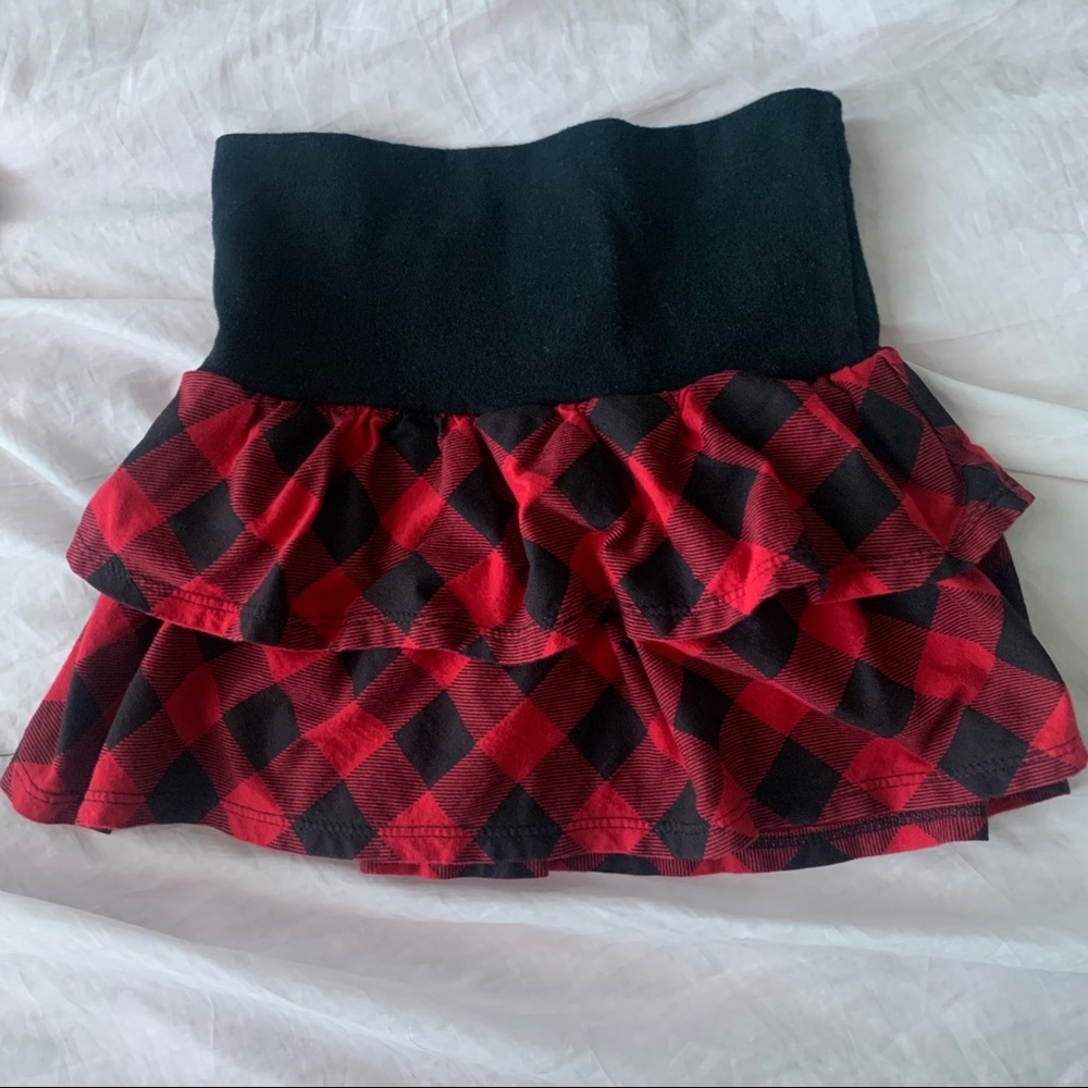 Girls Plaid Skirt